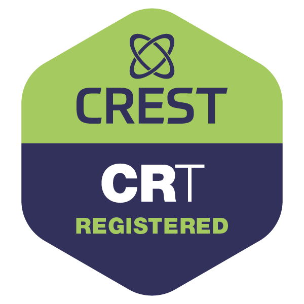 CREST CRT badge